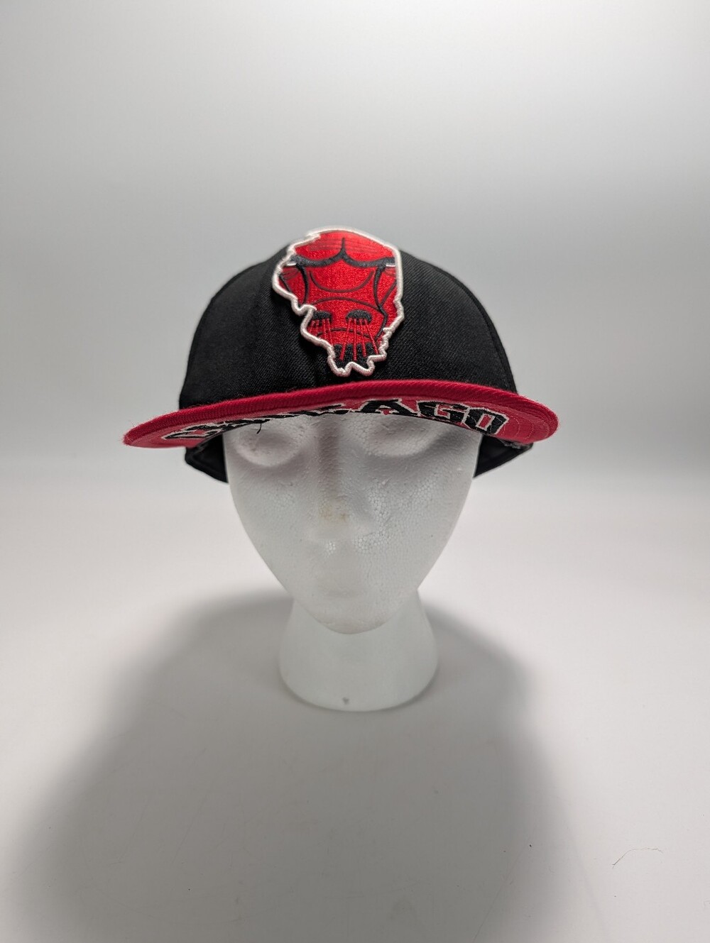 Chicago Bulls New Era Hardwood Classics Fitted Wool Hat